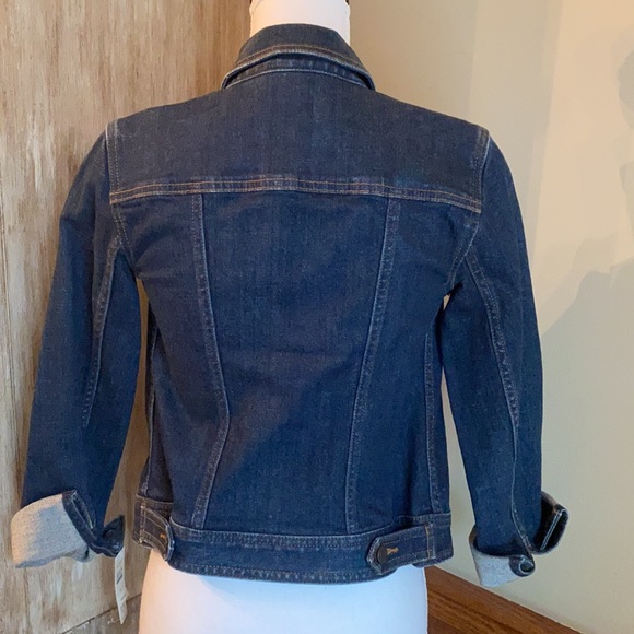 Talbots Denim Ruffle Jacket - Picture 5 of 7